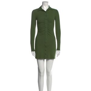 Green Reformation Mini Dress